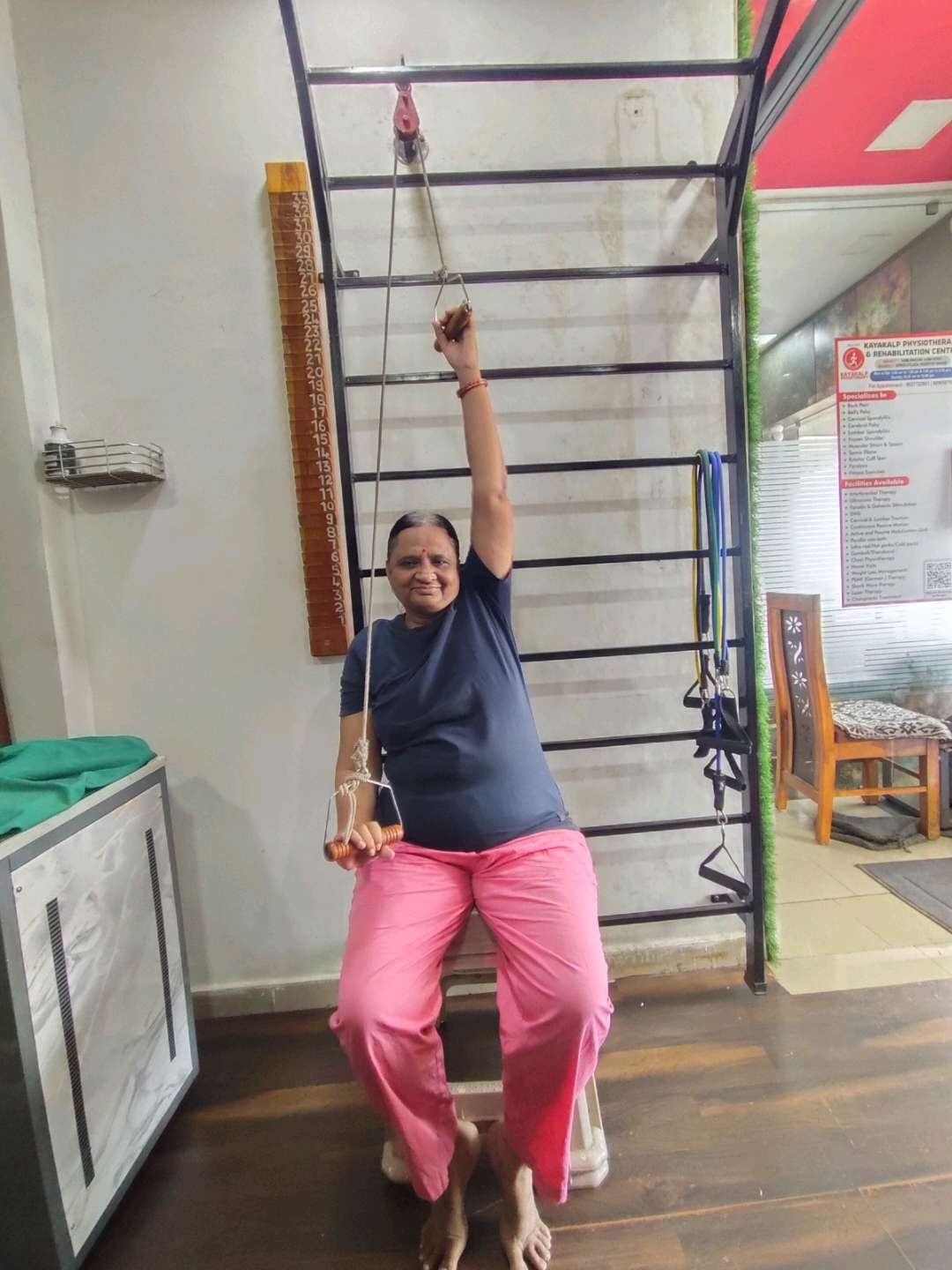 Shoulder ROM Ladder Exercise