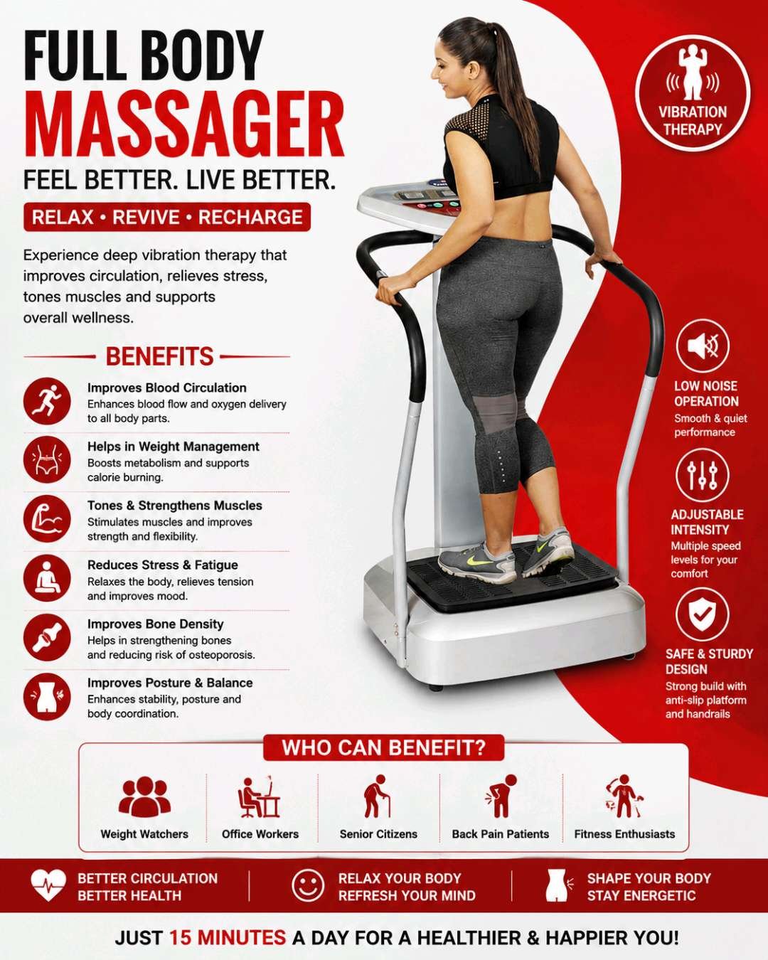 Whole Body Vibration & Massager Therapy